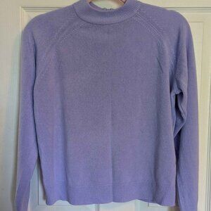 Karen Scott Purple Petite Large Size Sweater